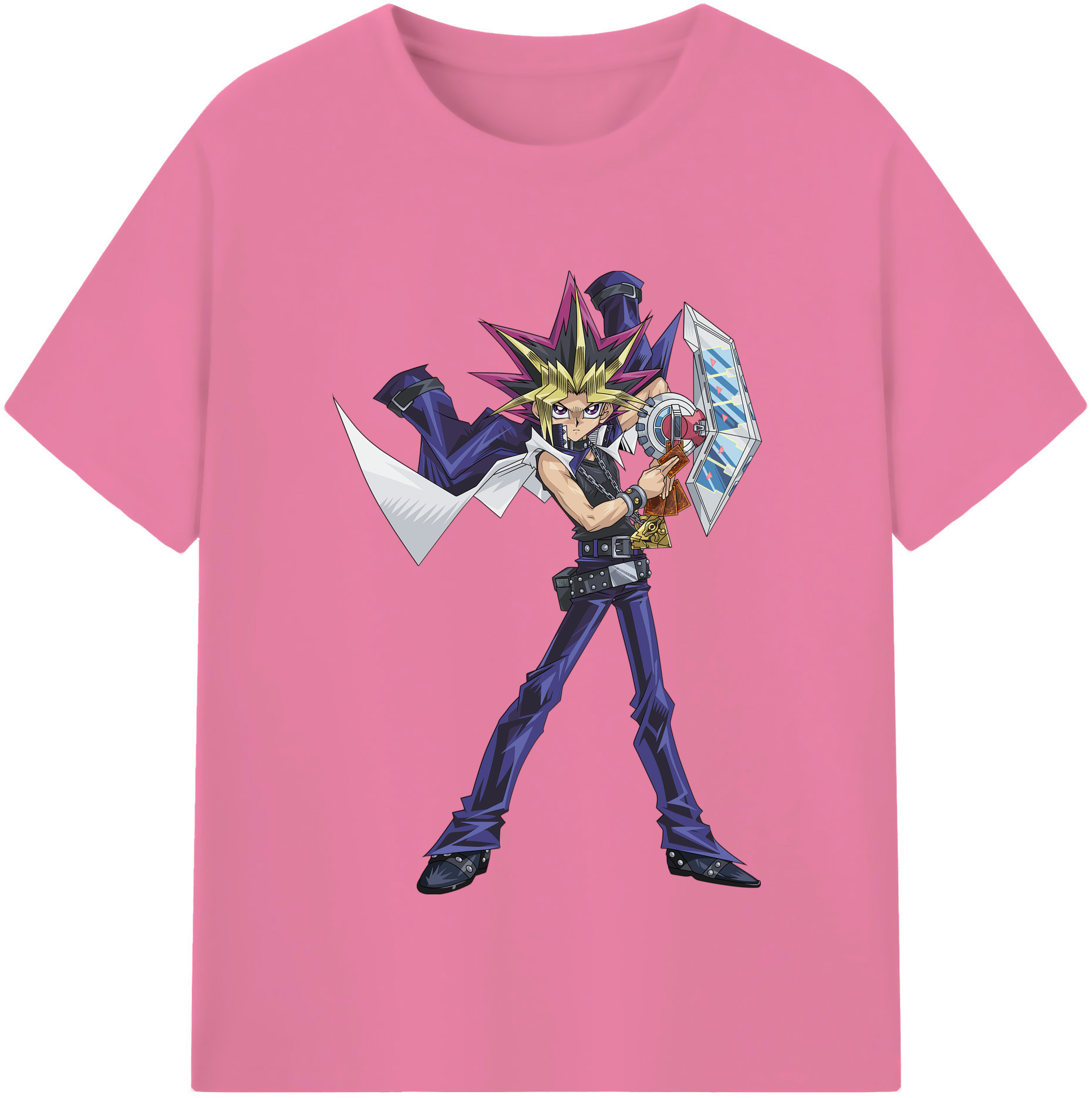 （画像用） 遊☆戯☆王 Yu-Gi-Oh! 綿100％半袖Tシャツ（フロントプリント）